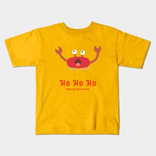 Oh Crab, Merry Christmas Kids T-Shirt